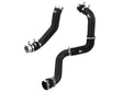 aFe BladeRunner Black 3in Aluminum Charge Pipe Kit 20-21 GM Diesel Trucks V8-6.6L (td) L5P aFe Intercoolers  AXOPROS