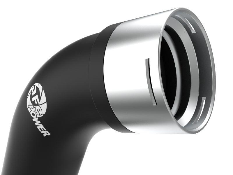 aFe BladeRunner Black 3in Intercooler Hot & Cold Side Pipe Kit 20-21 Jeep Wrangler V6-3.0L (td) aFe Intercoolers  AXOPROS