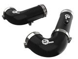 aFe BladeRunner Intercooler Hot & Cold Side Tubes Combo 20-21 GM Trucks 3.0L (td) - Black aFe Intercoolers  AXOPROS