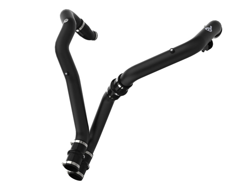 aFe Bladerunner Intercooler Tubes Hot Side 2.5in 17-20 Ford F-150 Raptor V6 3.5L(tt) aFe Intercoolers  AXOPROS