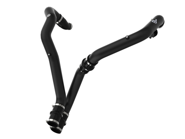 aFe Bladerunner Intercooler Tubes Hot Side 2.5in 17-20 Ford F-150 Raptor V6 3.5L(tt) aFe Intercoolers  AXOPROS