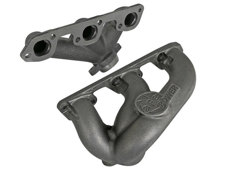 aFe BladeRunner Ported Ductile Iron Exhaust Manifold 07-11 Jeep Wrangler (JK) V6-3.8L aFe Headers & Manifolds  AXOPROS