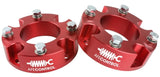 aFe CONTROL 2.0 IN Leveling Kit 07-21 Toyota Tundra - Red aFe Leveling Kits  AXOPROS