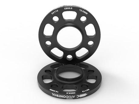 aFe CONTROL Billet Aluminum Wheel Spacers 5x112 CB66.6 12.5mm - Toyota GR Supra/BMW G-Series aFe Wheel Spacers & Adapters  AXOPROS