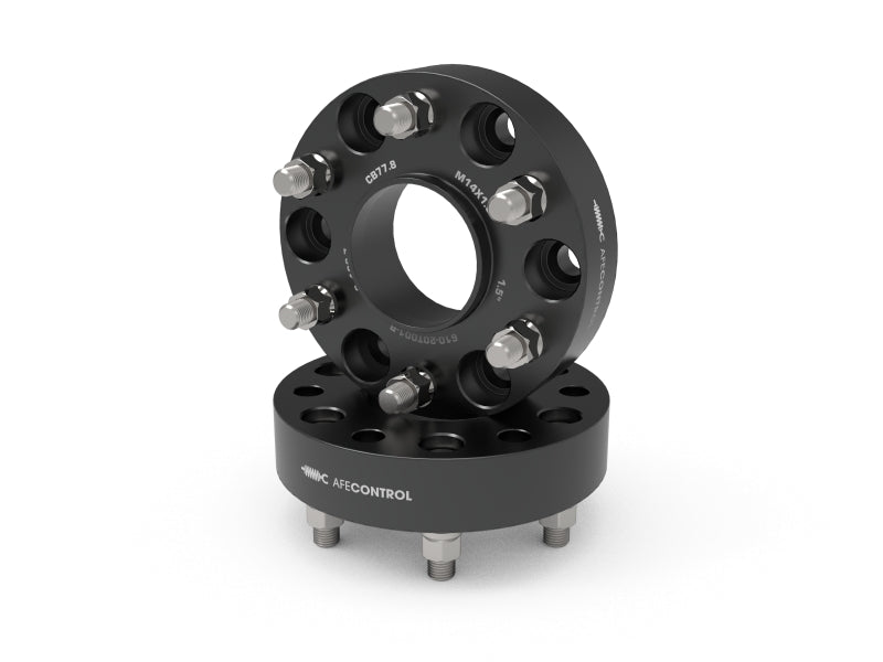 aFe CONTROL Billet Aluminum Wheel Spacers 6x5.5mm / CB 77.8mm / 1.5in - 19-25 RAM 1500 aFe Wheel Spacers & Adapters  AXOPROS