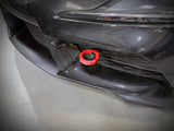 aFe Control Front Tow Hook Red 20-21 Toyota GR Supra (A90) aFe Other Body Components  AXOPROS