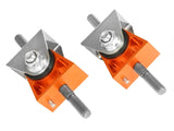 aFe Control PFADT Series Engine Mount Set; Chevrolet Corvette (C5/C6) 97-13 Orange aFe Engine Mounts  AXOPROS