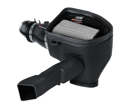 aFe Dodge Charger SRT Hellcat Redeye 21-23 V8-6.2L Track Series Stage-2 Carbon Fiber Intake System aFe Cold Air Intakes  AXOPROS