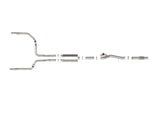 aFe Gemini XV 4in to Dual 3in 304 SS Cat-Back Exhaust w/ Cutout 19-21 GM Silverado/Sierra V8-6.2L aFe Catback  AXOPROS