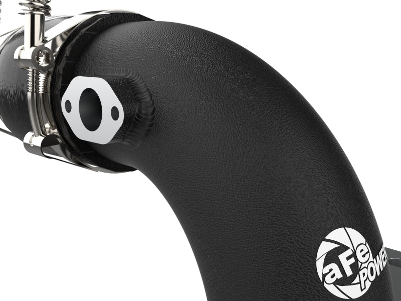 aFe Kia Stinger 18-22 V6-3.3L (tt) BladeRunner Cold Charge Pipe- Black aFe Intercoolers  AXOPROS