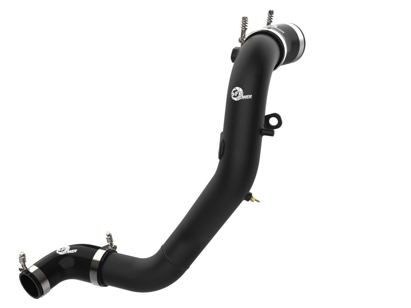 aFe Kia Stinger 18-22 V6-3.3L (tt) BladeRunner Cold Charge Pipe- Black aFe Intercoolers  AXOPROS