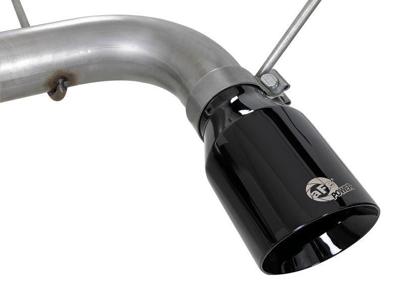 aFe Large Bore HD 3in 304 SS Cat-Back Exhaust w/ Black Tips 14-19 Jeep Grand Cherokee (WK2) V6-3.6L aFe Catback  AXOPROS