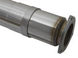 aFe LARGE BORE HD 5in 409-SS DPF-Back Exhaust w/Polished Tip 2017 Ford Diesel Trucks V8 6.7L (td) aFe DPF Back  AXOPROS