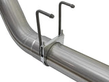 aFe LARGE BORE HD 5in 409-SS DPF-Back Exhaust w/Polished Tip 2017 Ford Diesel Trucks V8 6.7L (td) aFe DPF Back  AXOPROS