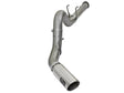 aFe LARGE BORE HD 5in 409-SS DPF-Back Exhaust w/Polished Tip 2017 Ford Diesel Trucks V8 6.7L (td) aFe DPF Back  AXOPROS