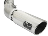 aFe LARGE BORE HD 5in 409-SS DPF-Back Exhaust w/Polished Tip 2017 GM Duramax V8-6.6L (td) L5P aFe DPF Back  AXOPROS