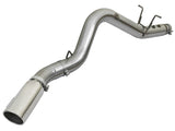 aFe LARGE BORE HD 5in 409-SS DPF-Back Exhaust w/Polished Tip 2017 GM Duramax V8-6.6L (td) L5P aFe DPF Back  AXOPROS