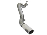 aFe LARGE BORE HD 5in 409-SS DPF-Back Exhaust w/Polished Tip 2017 GM Duramax V8-6.6L (td) L5P aFe DPF Back  AXOPROS