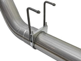 aFe Large Bore-HD 5in DPF Back 409 SS Exhaust System w/Black Tip 2017 Ford Diesel Trucks V8 6.7L(td) aFe DPF Back  AXOPROS