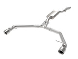 afe MACH Force-Xp 13-16 Audi Allroad L4 SS Axle-Back Exhaust w/ Polished Tips aFe Axle Back  AXOPROS