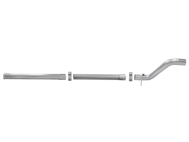 aFe MACH Force-Xp 2-1/2in 409 Stainless Steel Mid-Pipe w/Resonator Delete 18+ Jeep Wrangler JL 3.6L aFe X Pipes  AXOPROS
