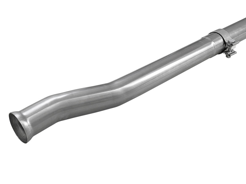 aFe MACH Force-Xp 2-1/2in 409 Stainless Steel Mid-Pipe w/Resonator Delete 18+ Jeep Wrangler JL 3.6L aFe X Pipes  AXOPROS