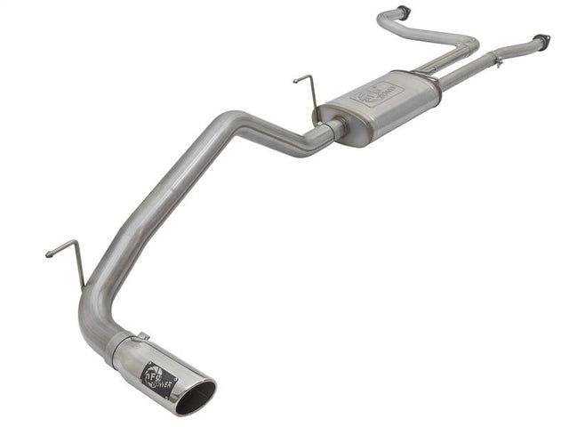 aFe MACH Force-Xp 2-1/2in Cat-Back Exhaust System w/ Polished Tip 16-17 Nissan Titan XD V8 5.6L aFe Catback  AXOPROS
