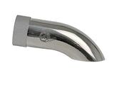 aFe MACH Force-Xp 304 Stainless Steel Clamp-on 2.5in Exhaust Tip - Polished aFe Tips  AXOPROS