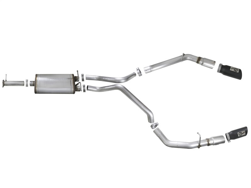 aFe MACH Force-Xp 3in 409 SS Cat-Back Exhaust 2019 RAM 1500 V8-5.7L w/ Black Tip aFe Catback  AXOPROS
