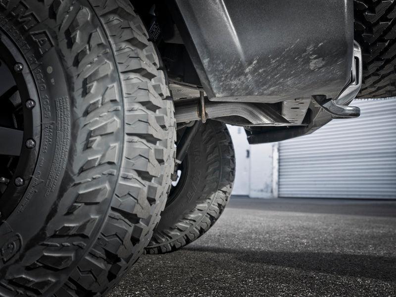 aFe MACH Force-Xp Axle-Back Exhaust System w/NoTip 18-20 Jeep Wrangler L4-2.0T / V6-3.6L aFe Axle Back  AXOPROS