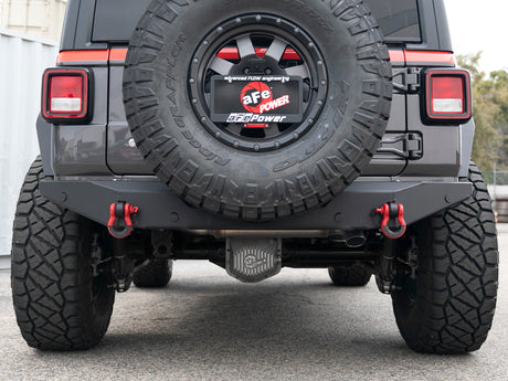 aFe MACH Force-Xp Hi-Tuck 3in 409 SS 18-20 Jeep Wrangler JL 2.0/3.6 Axle-Back Exhaust aFe Axle Back  AXOPROS