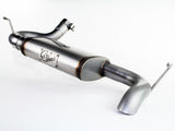 aFe MACHForce XP 07-17 Jeep Wrangler V6-3.6/3.8L 409 SS 2.5in Axle-Back Exhaust aFe Axle Back  AXOPROS