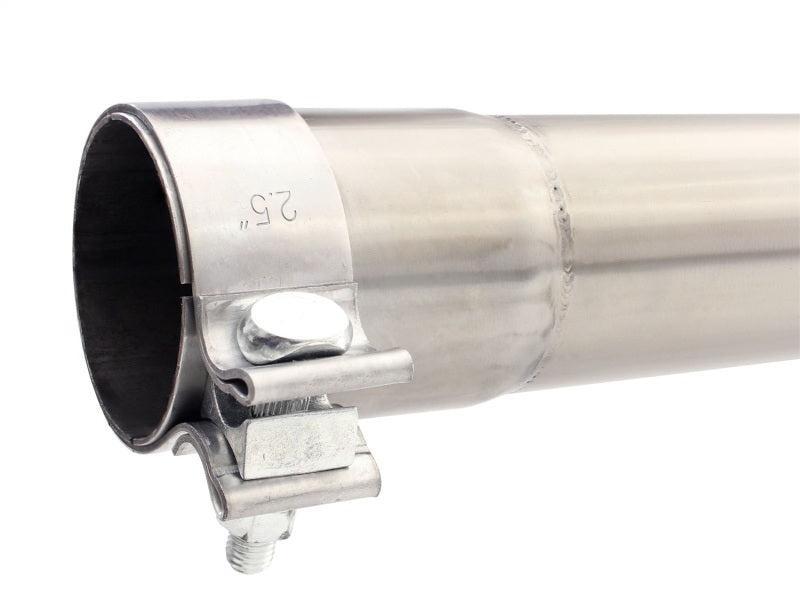 aFe MACHForce XP 2-1/2in SS-409 Cat-Back Exhausts w/ 18in Muffler 07-17 Jeep Wrangler V6-3.6L aFe Catback  AXOPROS