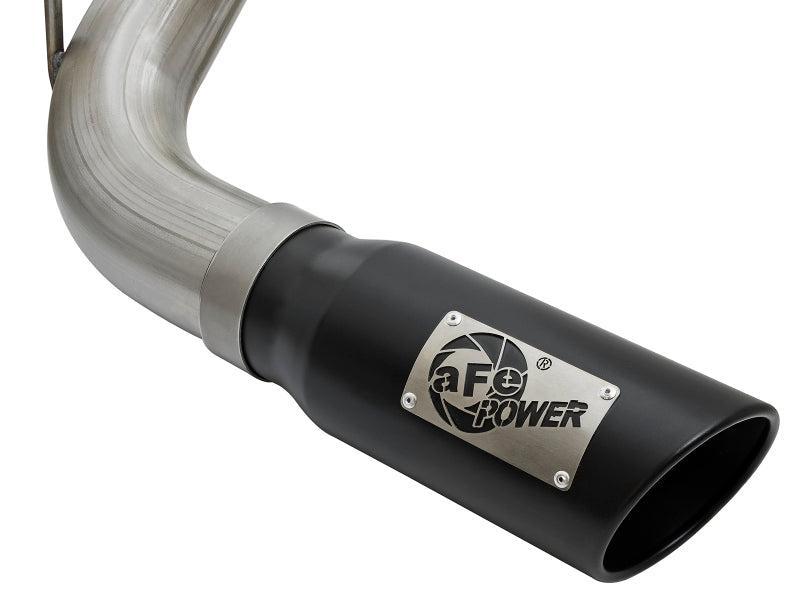 aFe MACHForce XP 2.5in Cat-Back Exhaust System w/ Black Tip Nissan Frontier 17-19 V8-5.6L aFe Catback  AXOPROS