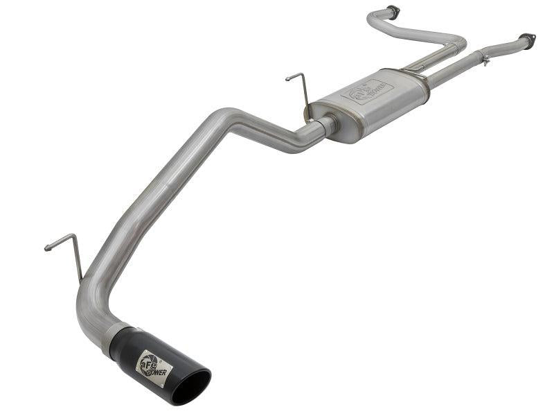aFe MACHForce XP 2.5in Cat-Back Exhaust System w/ Black Tip Nissan Frontier 17-19 V8-5.6L aFe Catback  AXOPROS