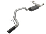 aFe MACHForce XP 3in 304 SS Cat-Back Exhausts w/ Black Tips 10-17 Nissan Patrol (Y62) V8-5.6L aFe Catback  AXOPROS