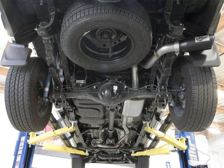 aFe MACHForce XP Cat-Back SS w/Black Tips 16 Toyota Tacoma V6-3.5L aFe Catback  AXOPROS