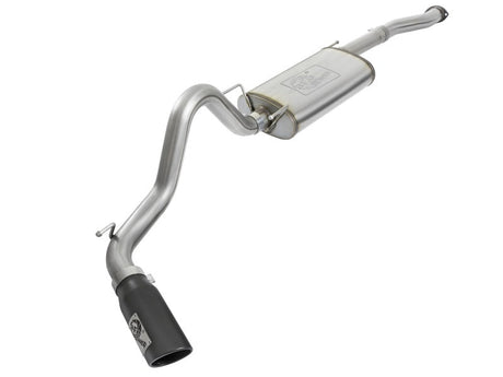 aFe MACHForce XP Cat-Back SS w/Black Tips 16 Toyota Tacoma V6-3.5L aFe Catback  AXOPROS