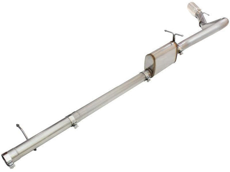aFe MACHForce XP Exhaust 3in-3.5in SS Single Side Ext CB w/ Polish Tip 99-04 Ford F-250 V8 5.4L/6.8L aFe Catback  AXOPROS