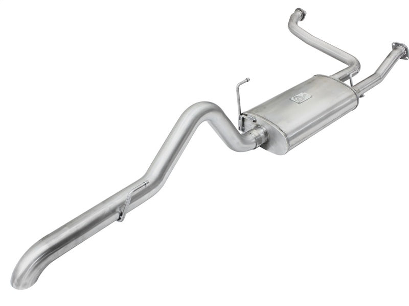 aFe MACHForce XP Exhaust Cat-Back 2.5/3in SS-409 w/ Hi-Tuck Tip 05-15 Nissan Xterra V6 4.0L aFe Catback  AXOPROS