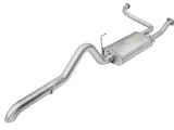 aFe MACHForce XP Exhaust Cat-Back 2.5/3in SS-409 w/ Hi-Tuck Tip 05-15 Nissan Xterra V6 4.0L aFe Catback  AXOPROS