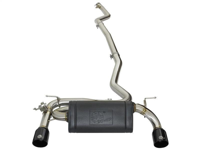 aFe MACHForce XP Exhausts Cat-Back SS 16-17 BMW 340i/iX 440i/iX (F3X) L6-3.0L (B58) w/Black Tips aFe Catback  AXOPROS