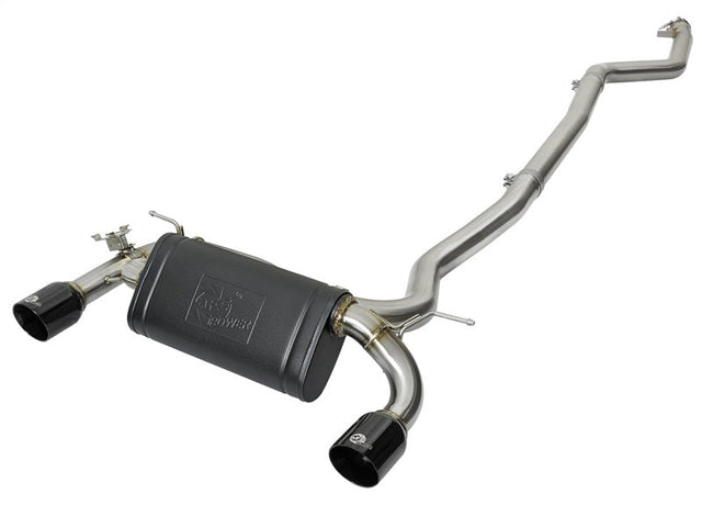 aFe MACHForce XP Exhausts Cat-Back SS 16-17 BMW 340i/iX 440i/iX (F3X) L6-3.0L (B58) w/Black Tips aFe Catback  AXOPROS