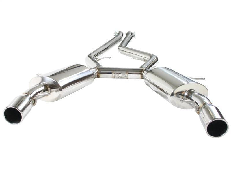 aFe MACHForce XP Exhausts Cat-Back SS-304 EXH CB BMW 335i (E90/92 Only) 07-09 L6-3.0L (tt) SS-304 aFe Catback  AXOPROS