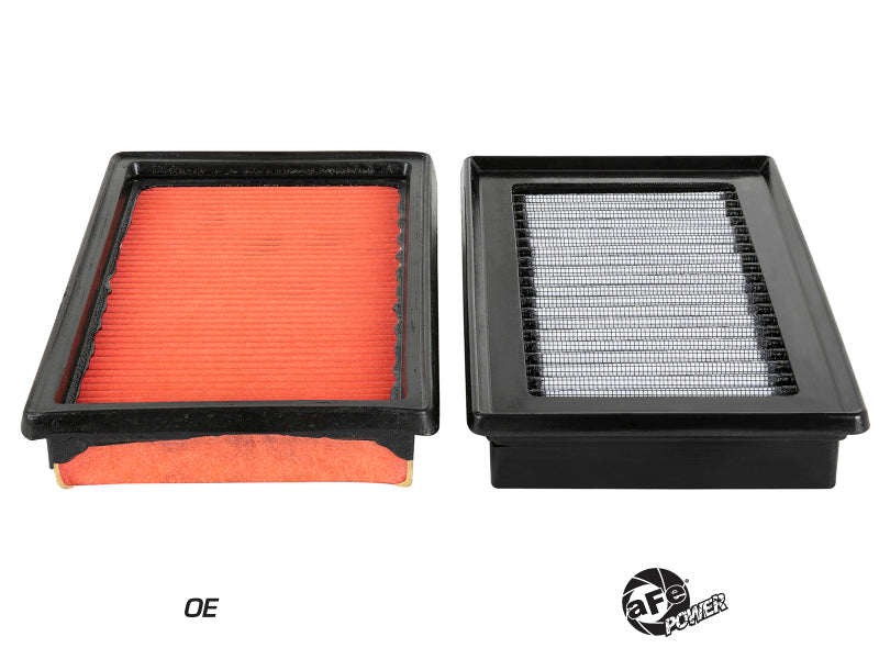 aFe Magnum FLOW Pro DRY S OE Replacement Filter (Pair) 14-19 Infiniti Q50 V6 3.5L/3.7L aFe Air Filters - Direct Fit  AXOPROS