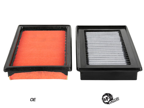 aFe Magnum FLOW Pro DRY S OE Replacement Filter (Pair) 14-19 Infiniti Q50 V6 3.5L/3.7L aFe Air Filters - Direct Fit  AXOPROS