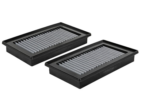 aFe Magnum FLOW Pro DRY S OE Replacement Filter (Pair) 14-19 Infiniti Q50 V6 3.5L/3.7L aFe Air Filters - Direct Fit  AXOPROS