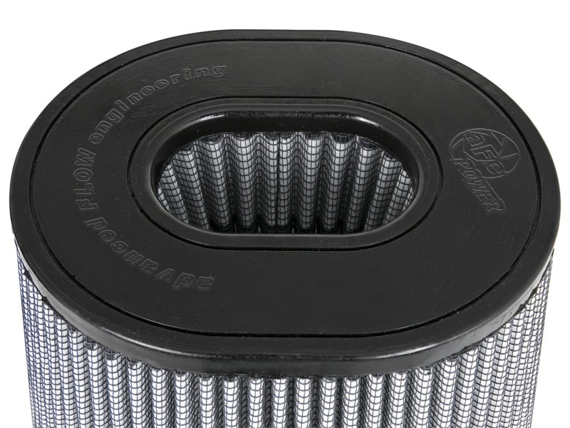 aFe Magnum FLOW Pro DRY S Universal Air Filter 4.5in F / 9inx7.5in B / 6.75inx5.5in T (Inv) / 9in H aFe Air Filters - Universal Fit  AXOPROS