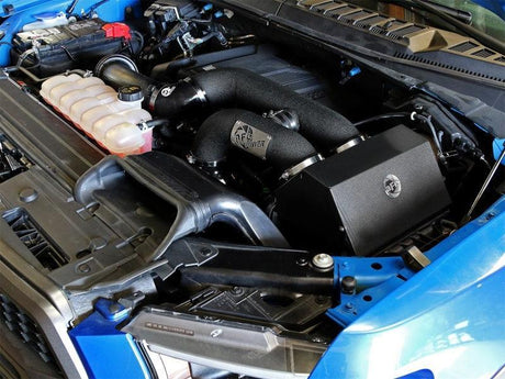 aFe Magnum FORCE Stage-2 Pro 5R Cold Air Intake System 2017 Ford F-150 Raptor V6-3.5L (tt) - Black aFe Cold Air Intakes  AXOPROS