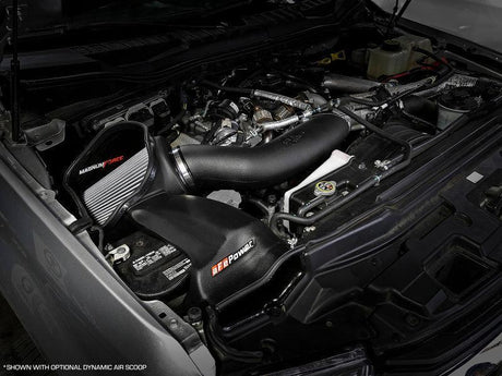 aFe Magnum FORCE Stage-2 Pro DRY S Cold Air Intake System 17-18 Ford Diesel Trucks V8-6.7L (td) aFe Cold Air Intakes  AXOPROS